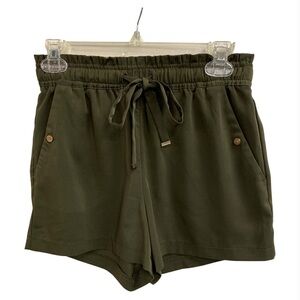 Dynamite Dark Green High Waist Women's Shorts Size S